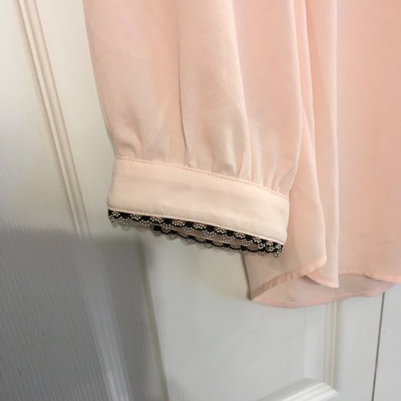 Karl Lagerfeld Sheer Blouse - Picture 4 of 8